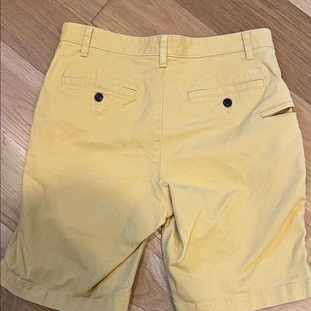 Dockers Yellow Men's Shorts